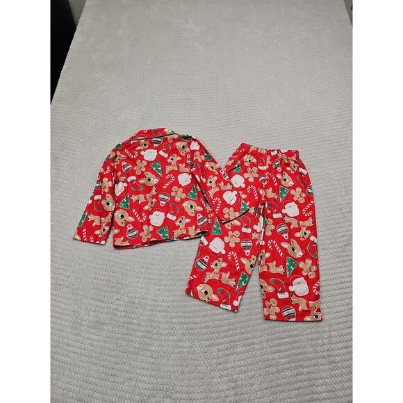 Rudolph Christmas Pajamas Todder 3T Christmas Santa Reindeer - Picture 7 of 8